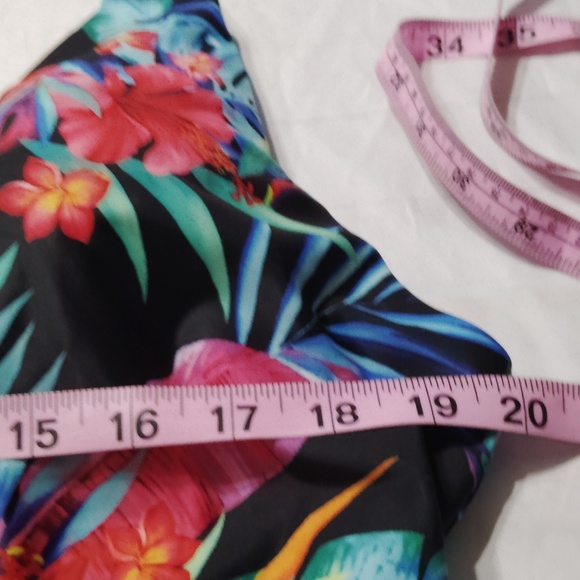 Women's Plus Size Two Piece Swimsuits - High Waisted Bikini Tummy Control - Picture 6 of 8